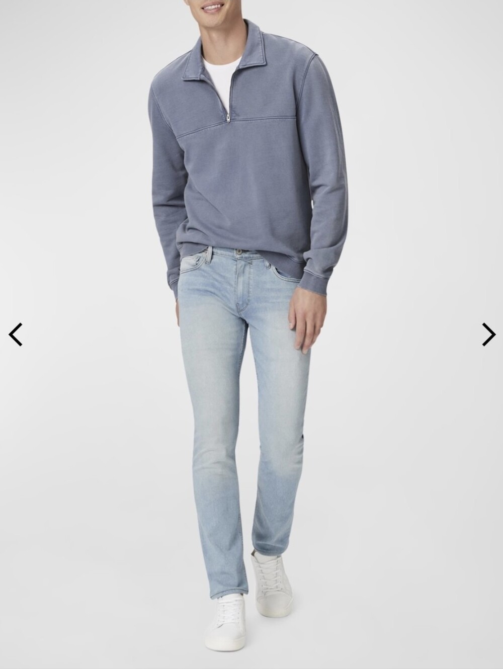 PAIGE Federal Men's Slim Straight Jeans - Picture 11 of 11